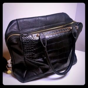 Faux Leather Doctor's Bag